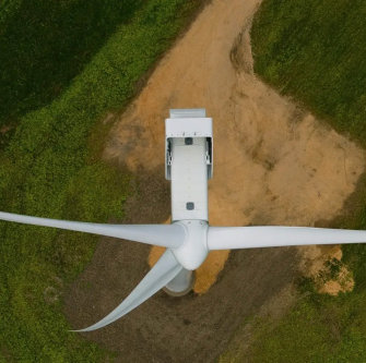 Birdseye view Turbine
